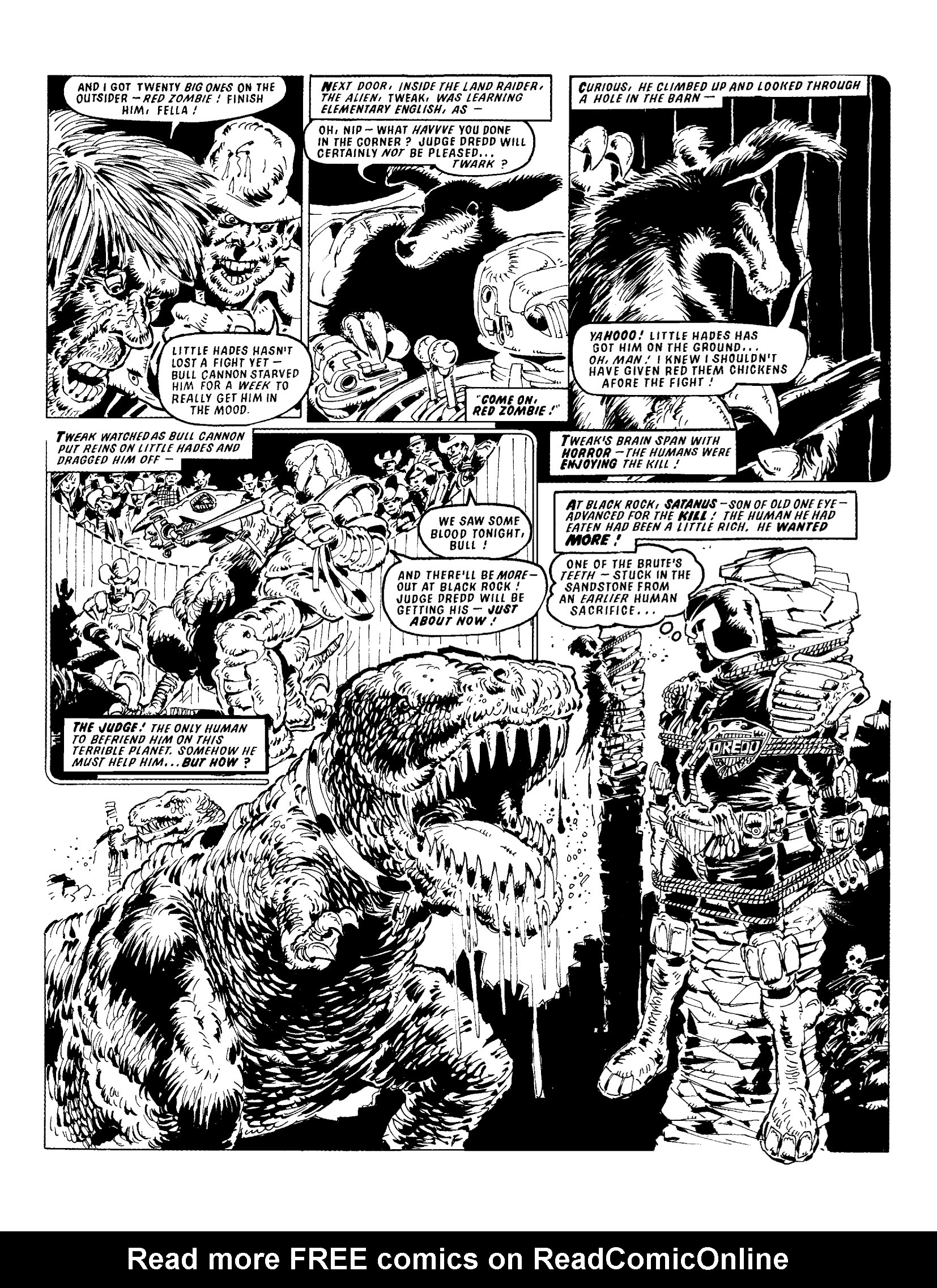 Read online Judge Dredd: The Cursed Earth Uncensored comic -  Issue # TPB - 102
