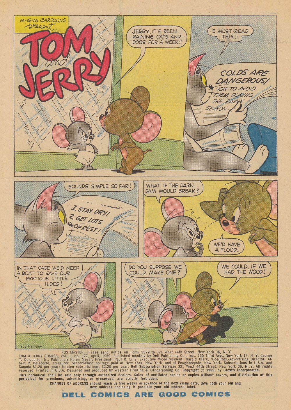 Read online Tom & Jerry Comics comic -  Issue #177 - 3