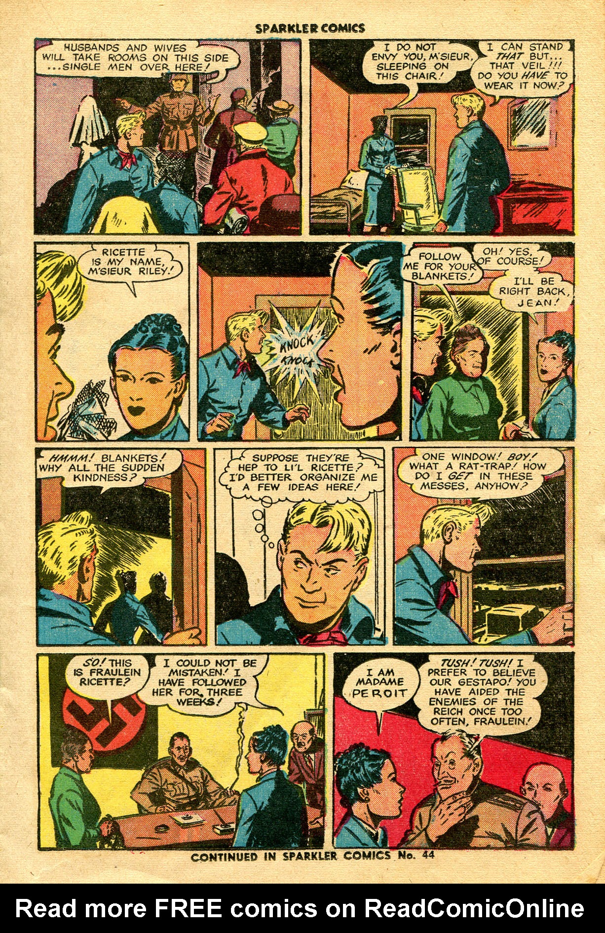 Read online Sparkler Comics comic -  Issue #43 - 21