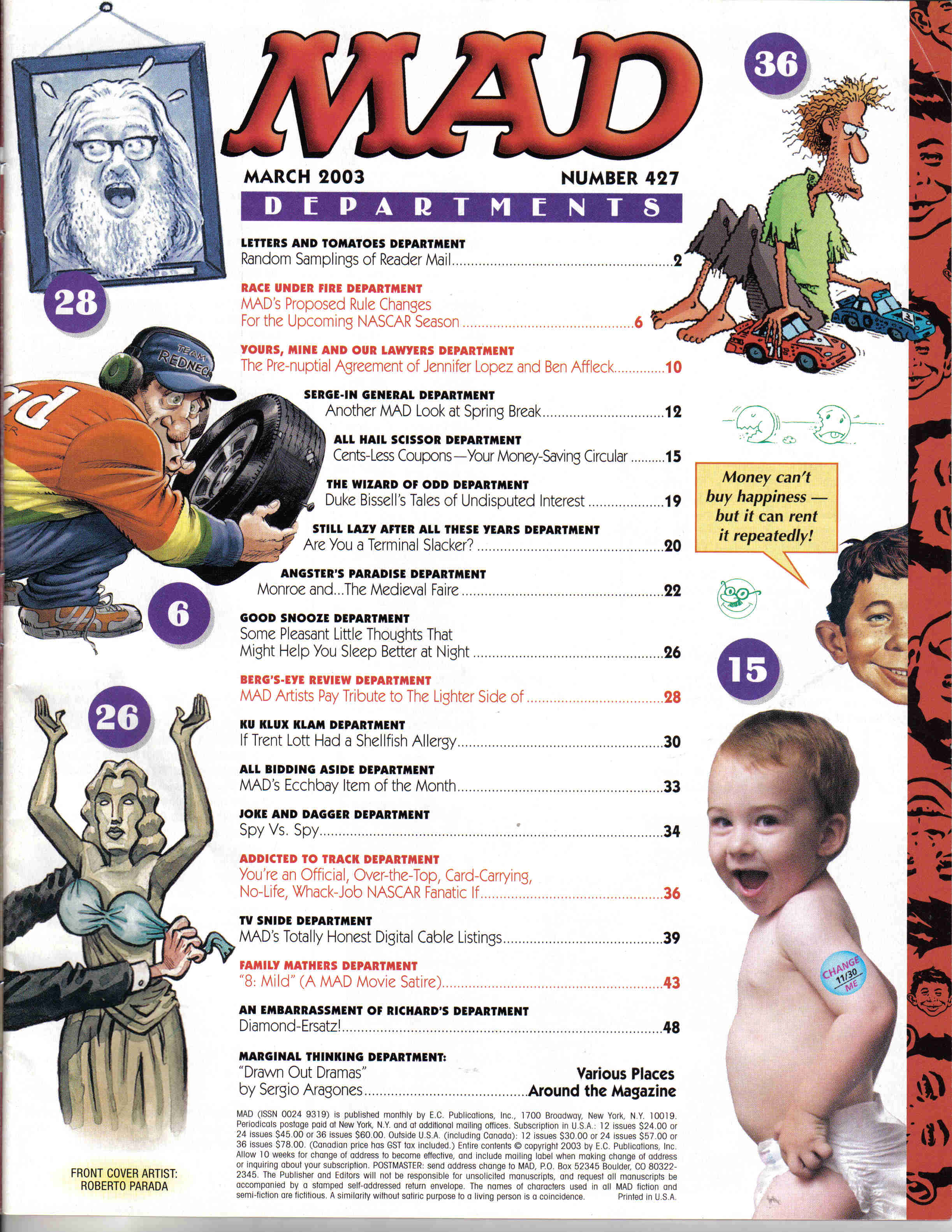 Read online MAD comic -  Issue #427 - 2