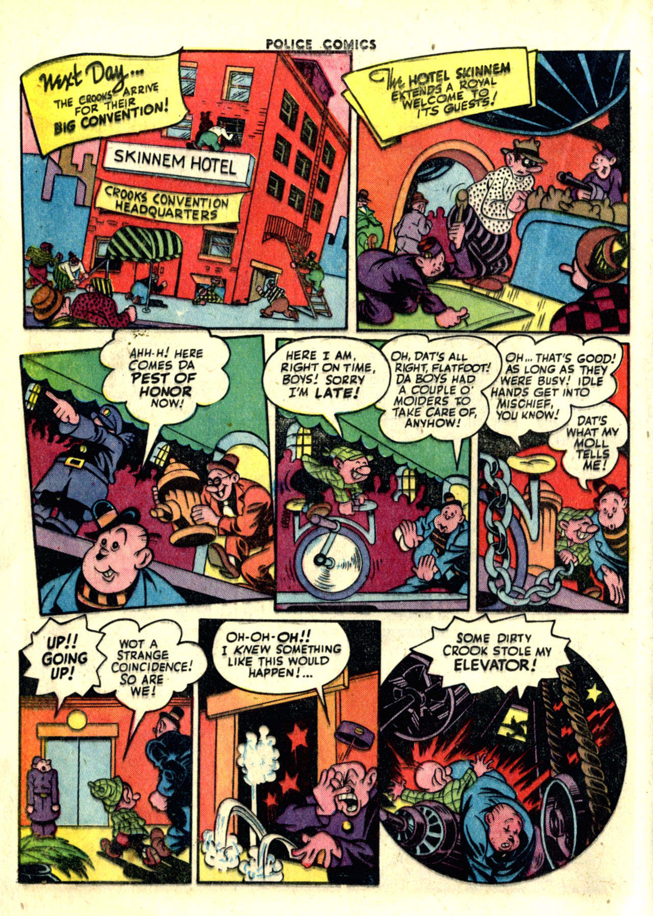Read online Police Comics comic -  Issue #32 - 20