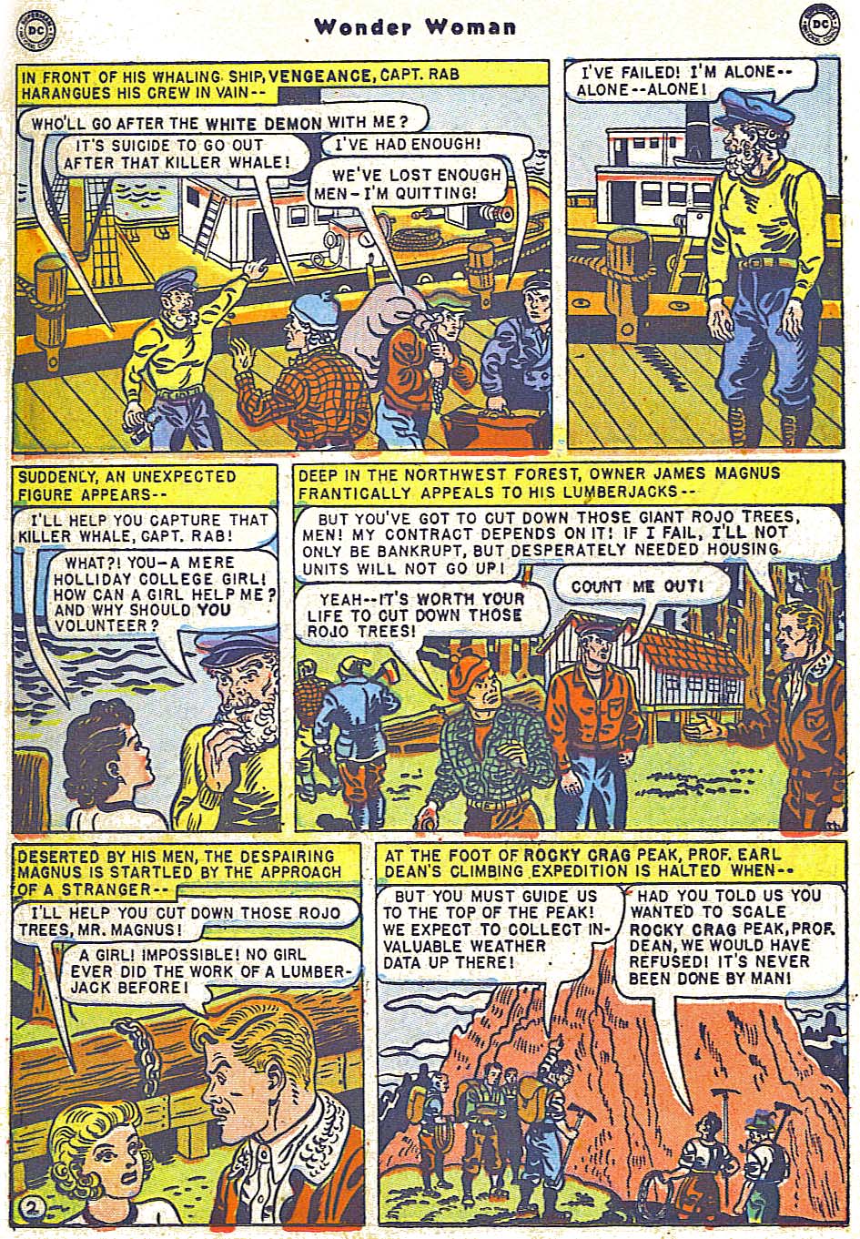 Read online Wonder Woman (1942) comic -  Issue #38 - 38