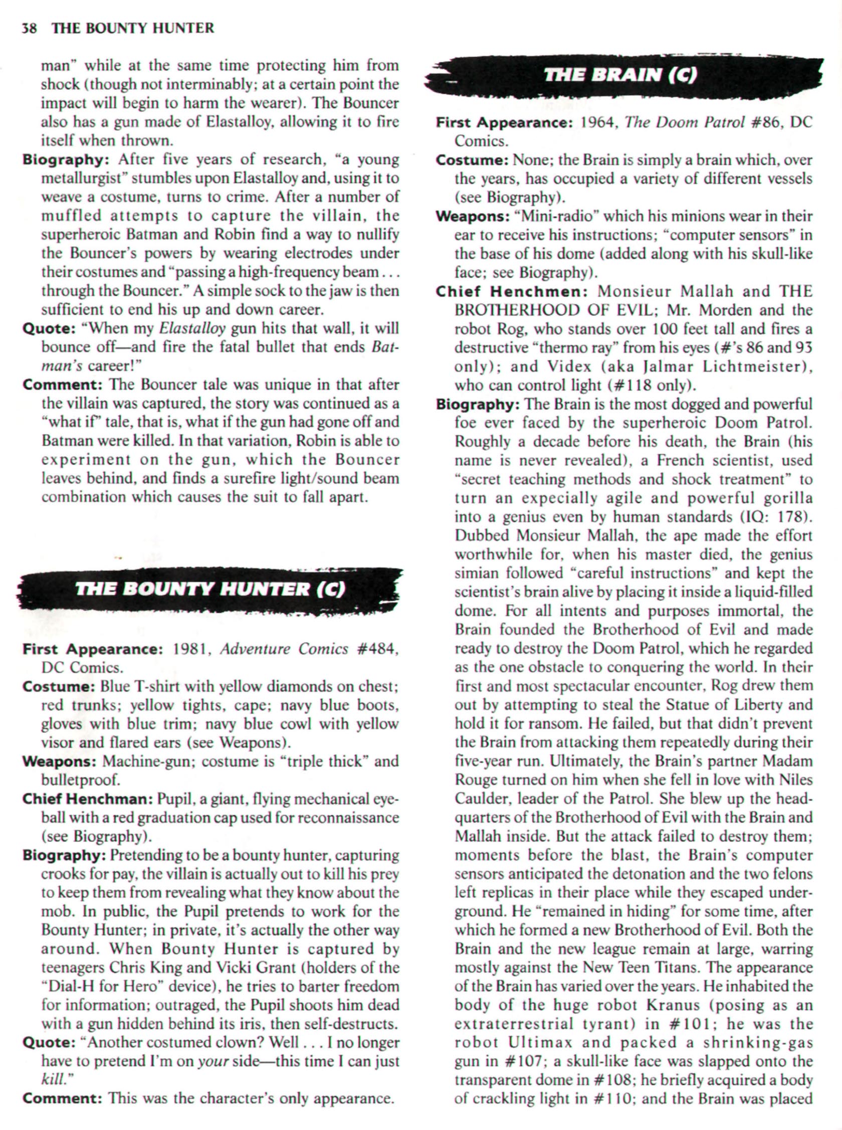 Read online The Encyclopedia of Super Villains comic -  Issue # TPB (Part 1) - 48