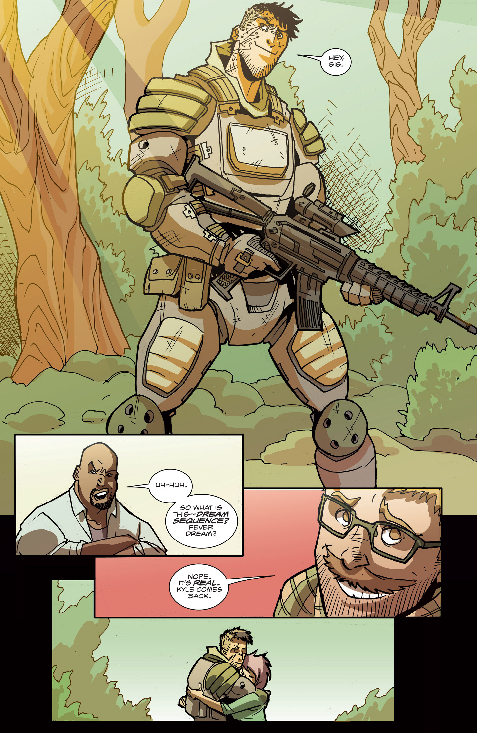 Read online Fanboys vs. Zombies comic -  Issue #20 - 12