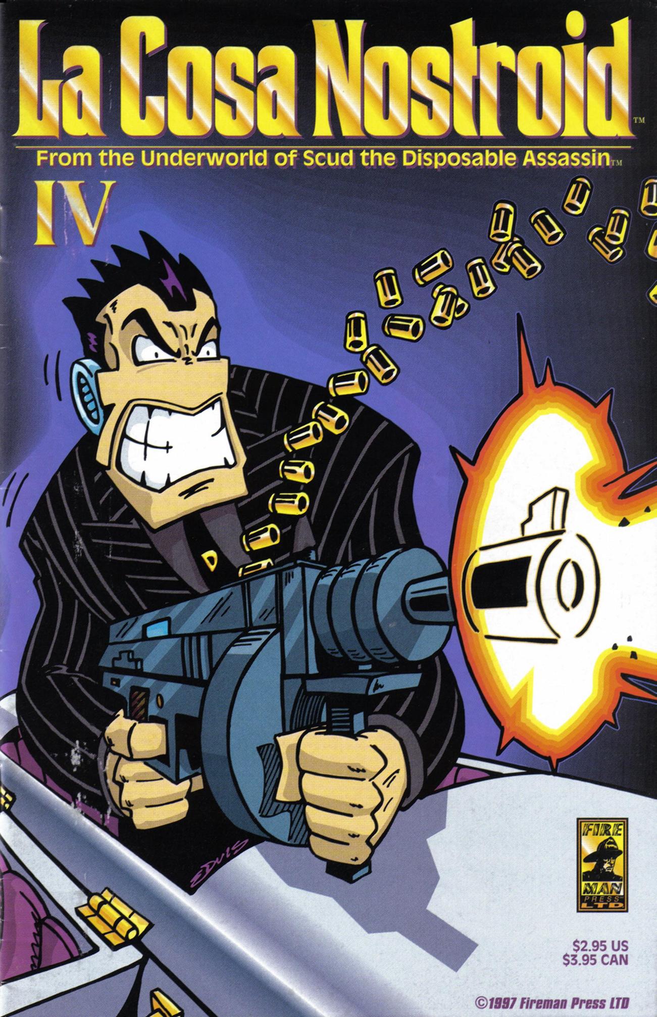 Read online La Cosa Nostroid comic -  Issue #4 - 1