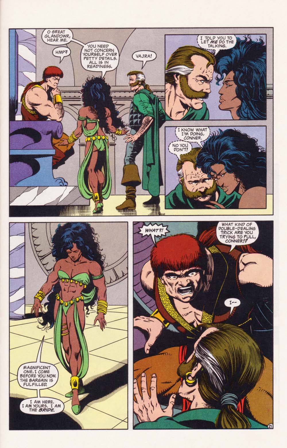 Read online Advanced Dungeons & Dragons comic -  Issue #34 - 21