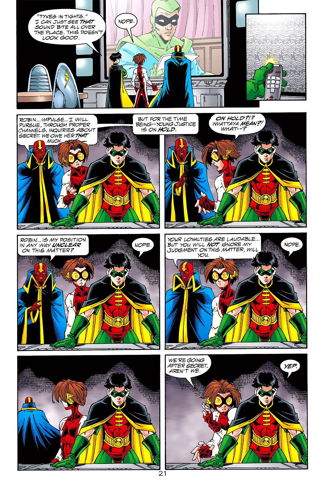 Read online Young Justice (1998) comic -  Issue #16 - 22