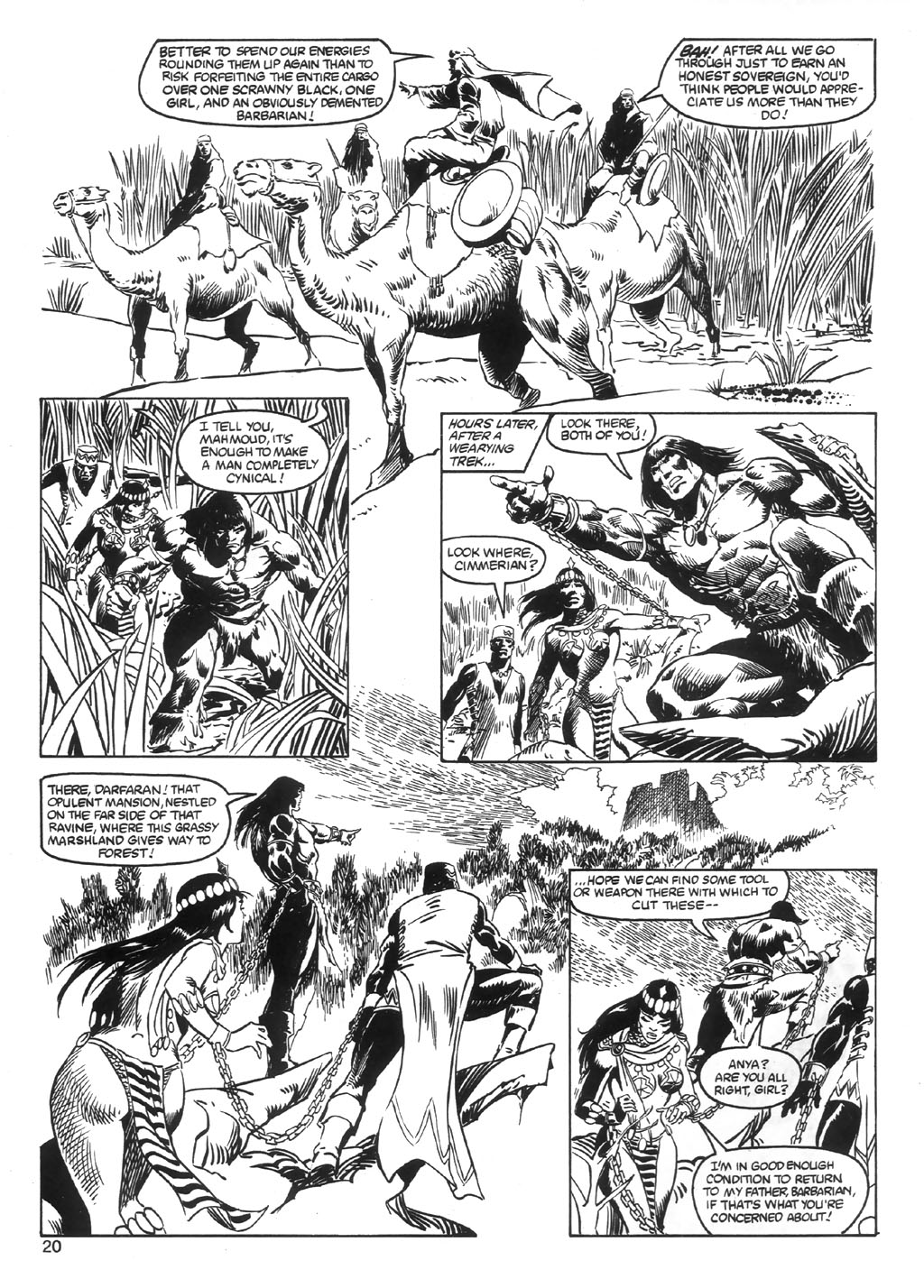 Read online The Savage Sword Of Conan comic -  Issue #97 - 20
