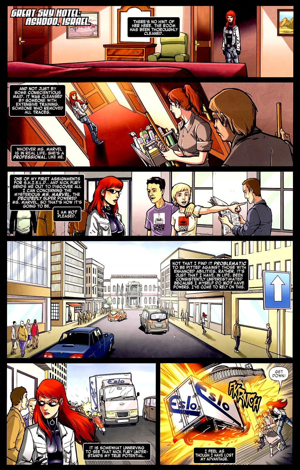 Black Widow & The Marvel Girls issue 3 - Page 2