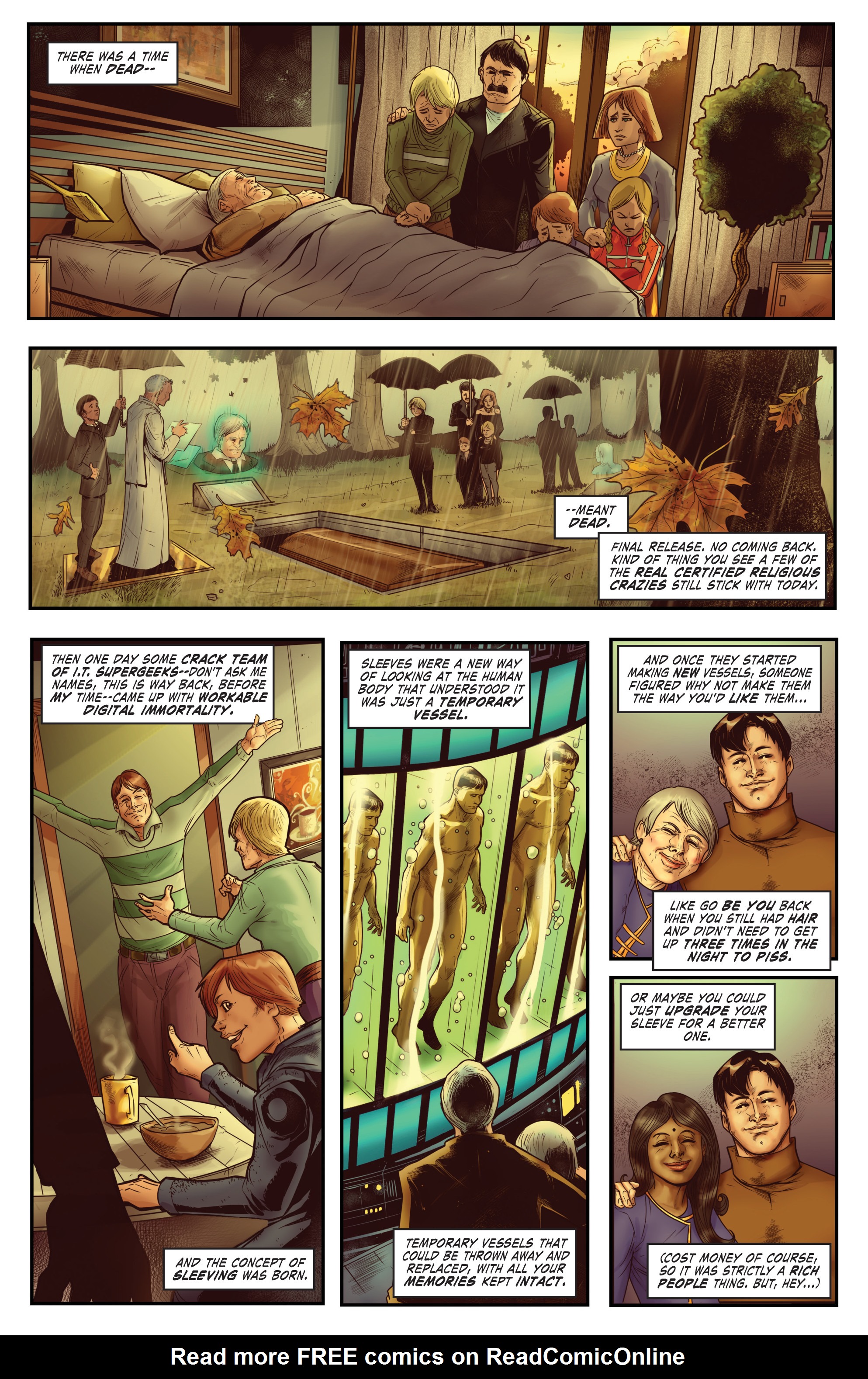 Read online Altered Carbon: Download Blues comic -  Issue # TPB - 32