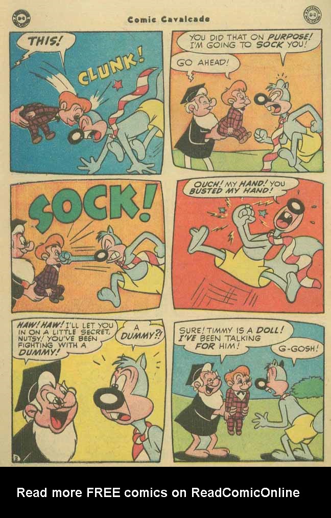 Read online Comic Cavalcade comic -  Issue #35 - 70