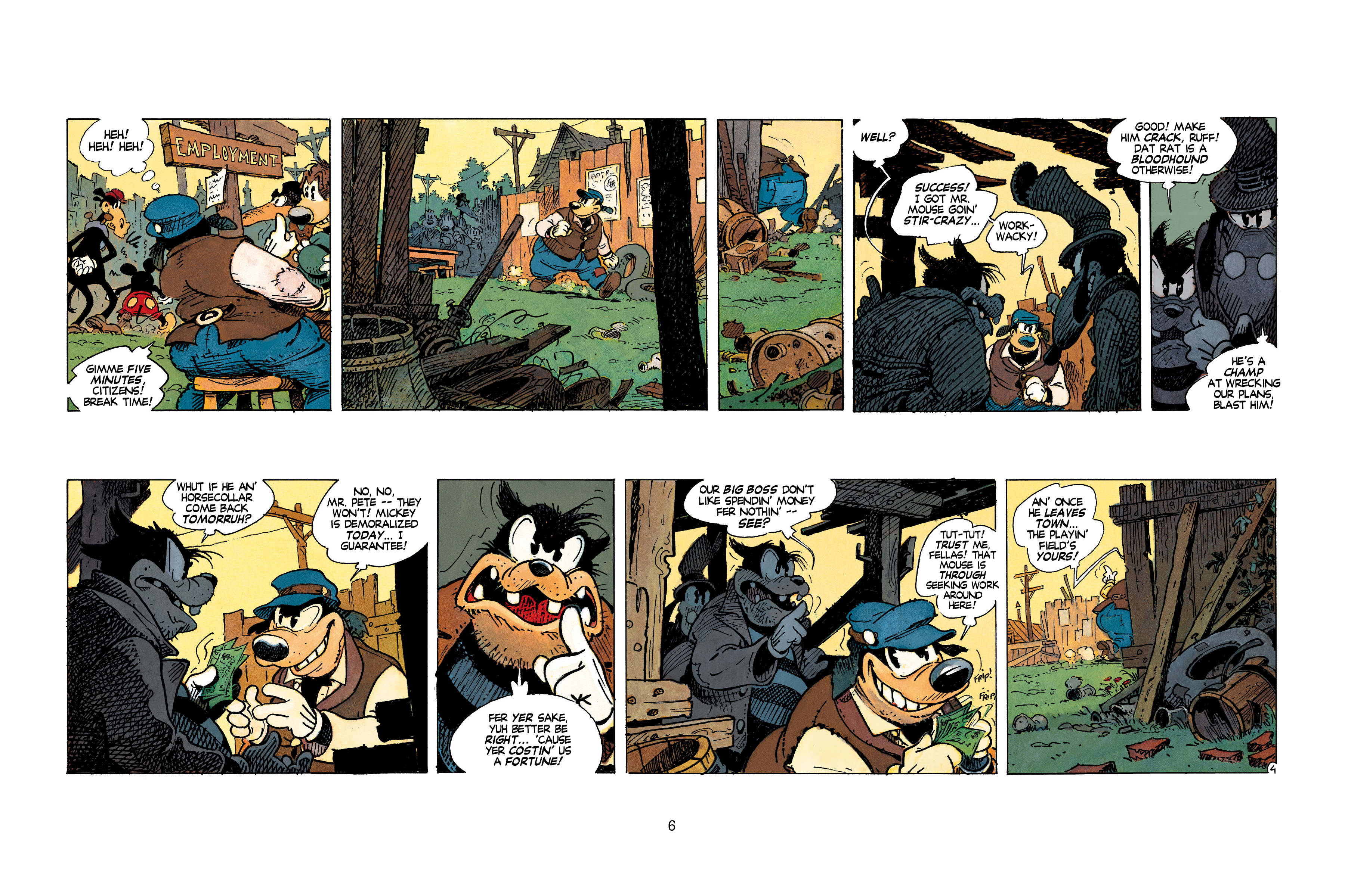 Read online Mickey Mouse: Zombie Coffee comic -  Issue # TPB - 7