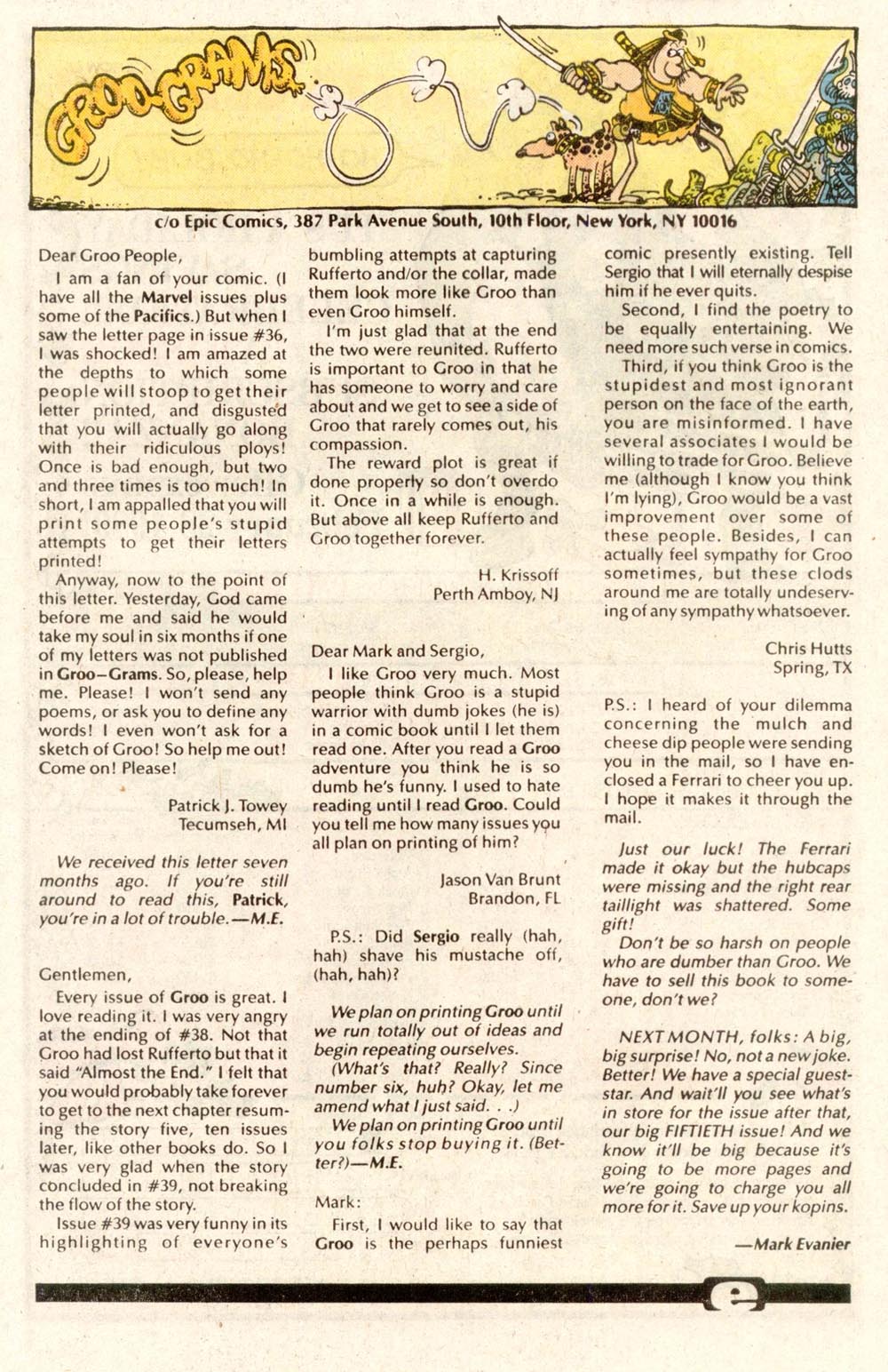 Read online Sergio Aragonés Groo the Wanderer comic -  Issue #48 - 24