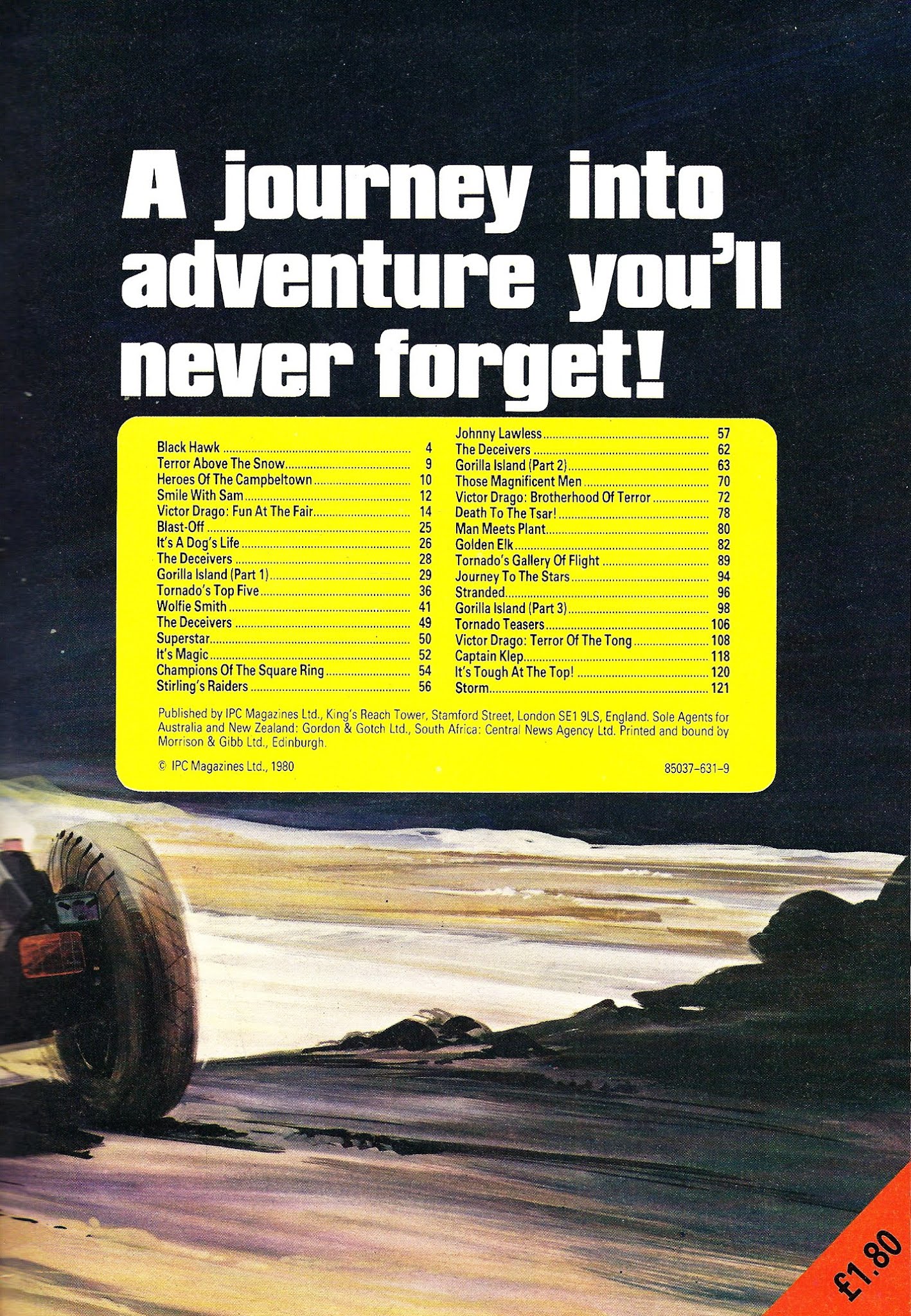 Read online Tornado comic -  Issue # Annual 1981 - 3