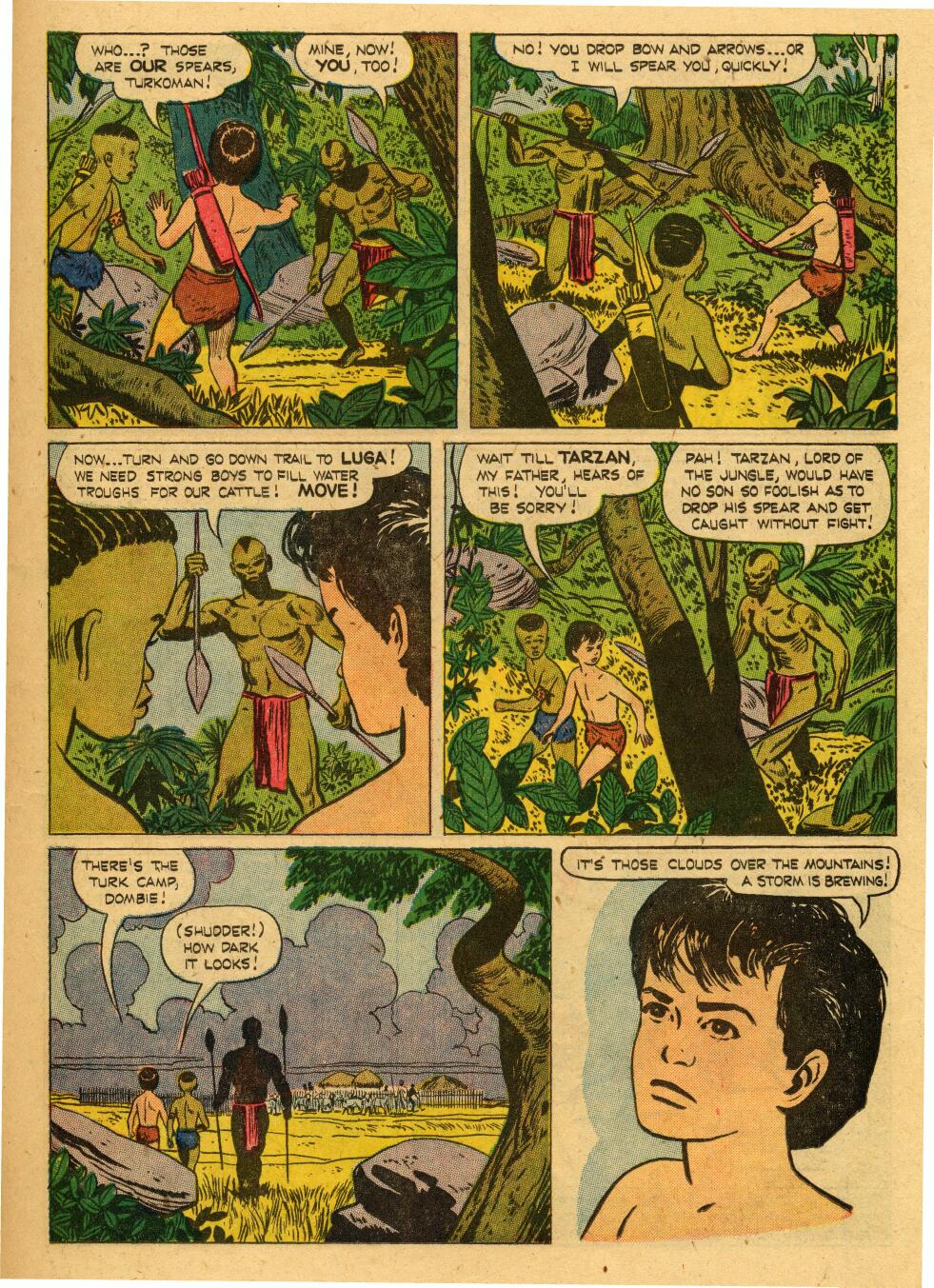 Read online Tarzan (1948) comic -  Issue #53 - 23