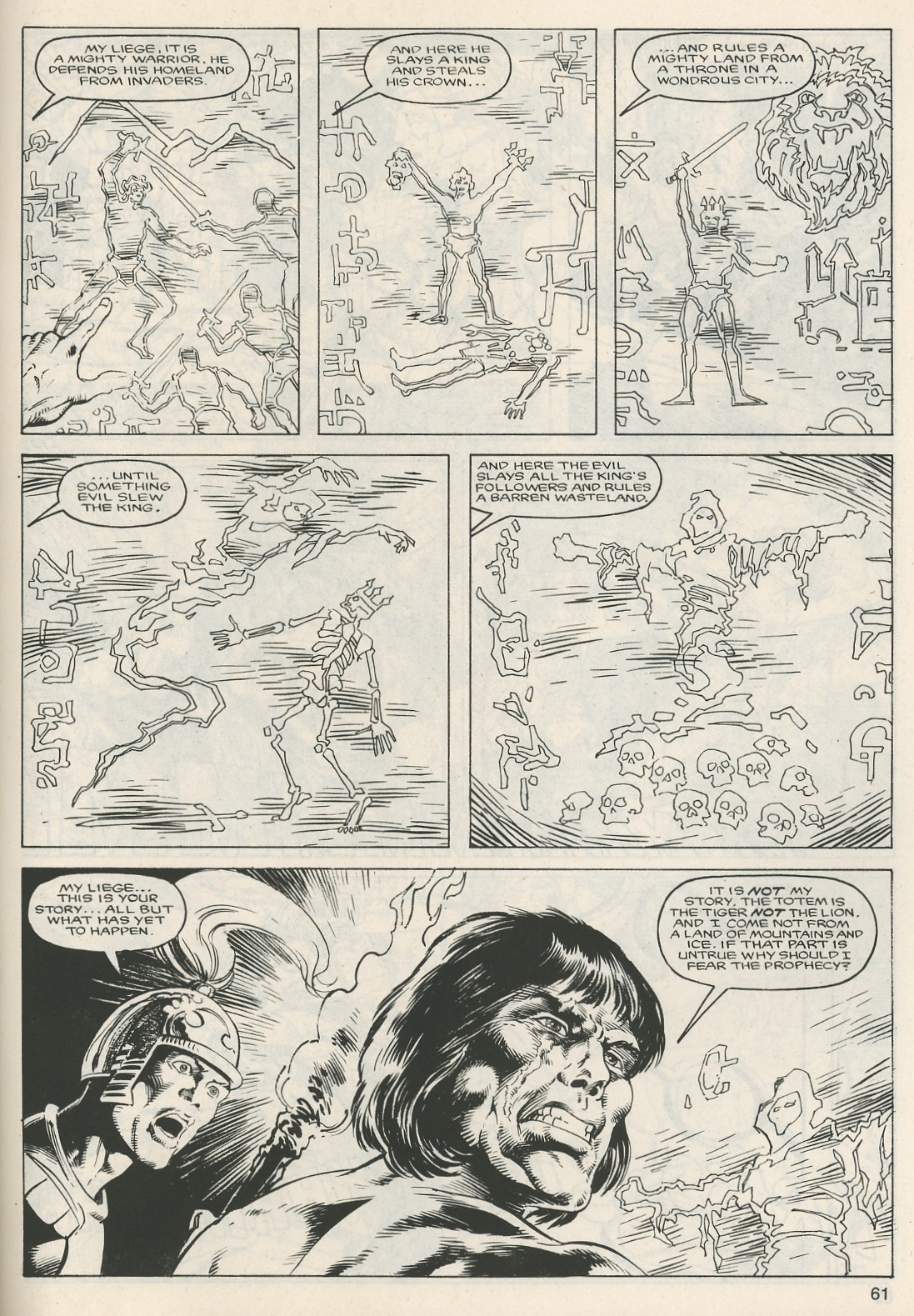 Read online The Savage Sword Of Conan comic -  Issue #124 - 61