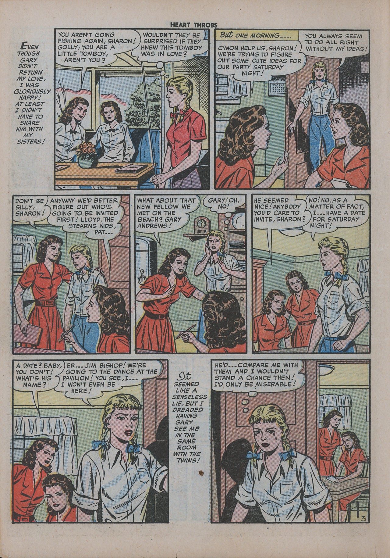 Read online Heart Throbs comic -  Issue #14 - 14