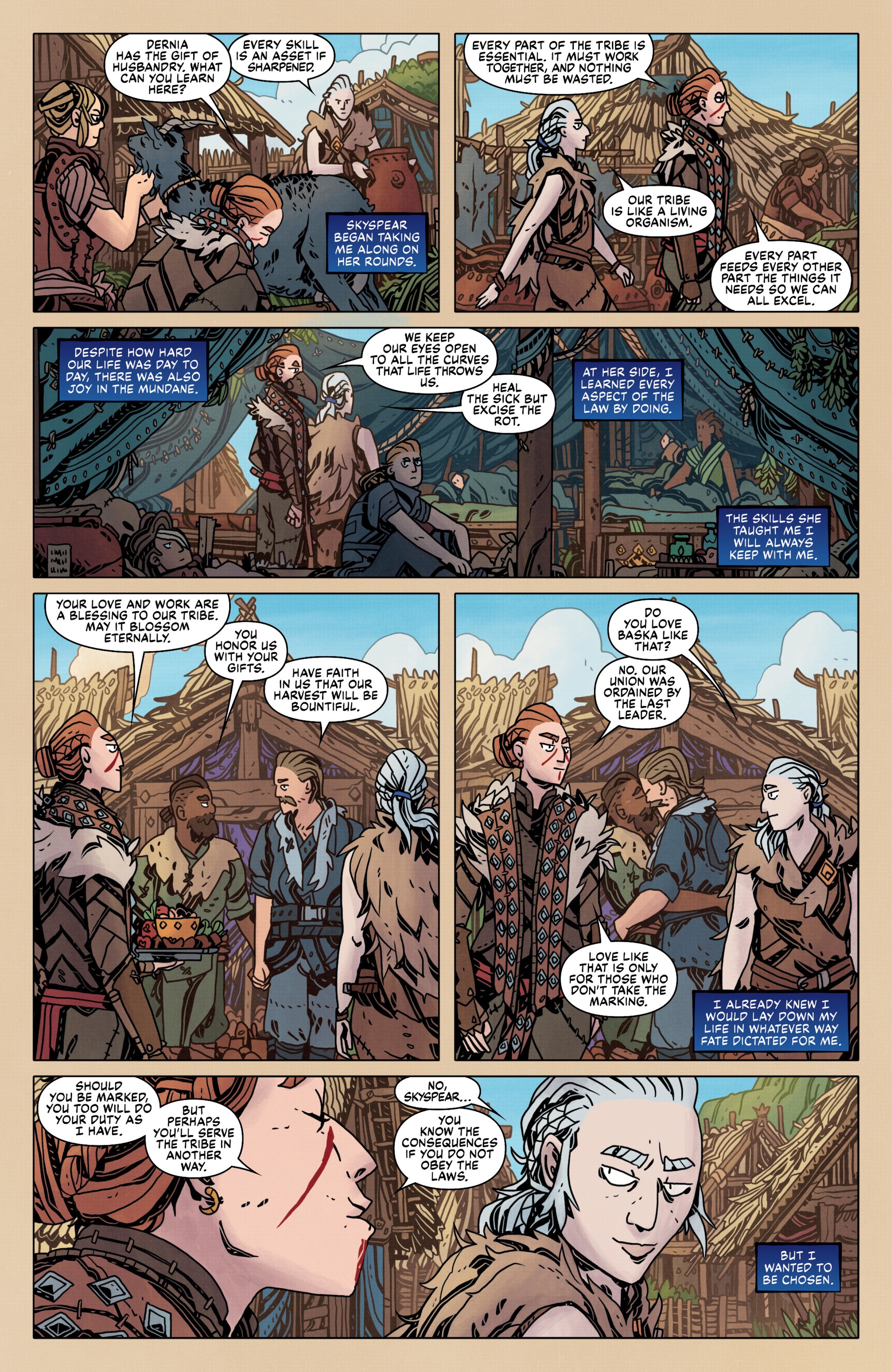 Read online Critical Role: The Mighty Nein Origins - Yasha Nydoorin comic -  Issue # Full - 17