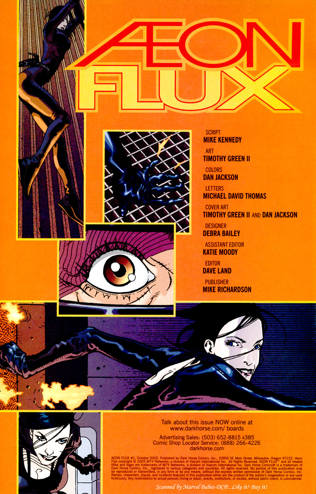 Read online Aeon Flux comic -  Issue #1 - 2