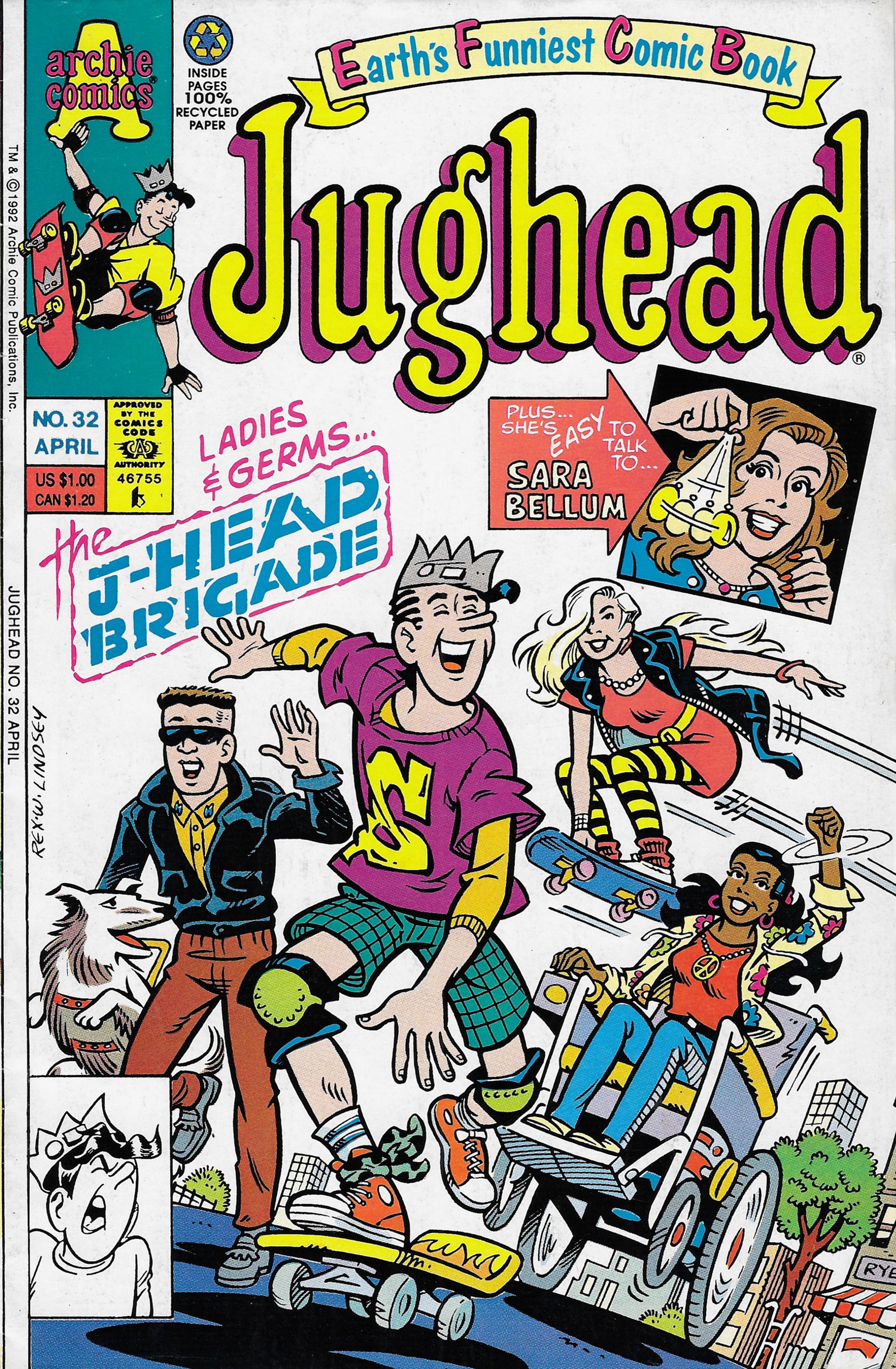 Read online Jughead (1987) comic -  Issue #32 - 1