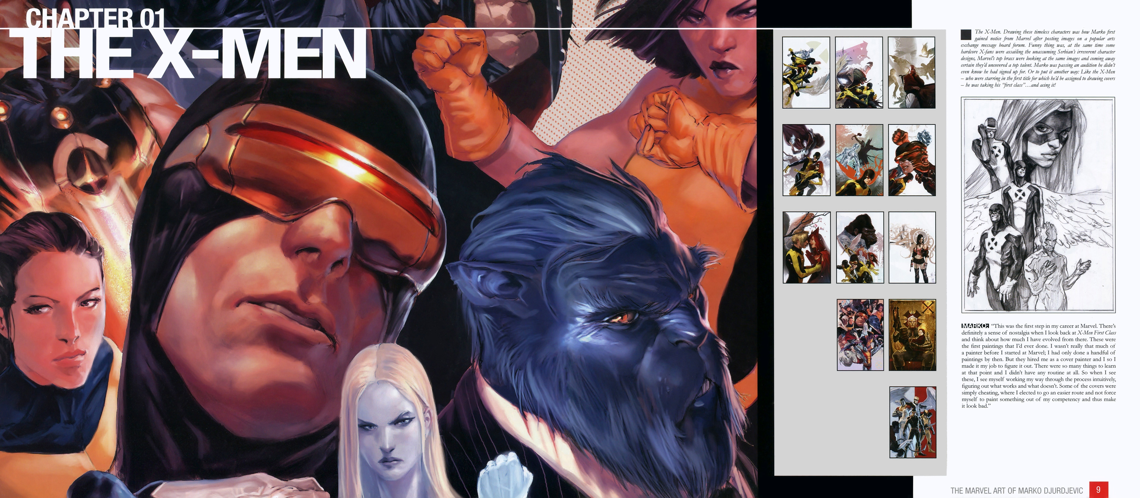 Read online The Marvel Art of Marko Djurdjevic comic -  Issue # TPB (Part 1) - 13