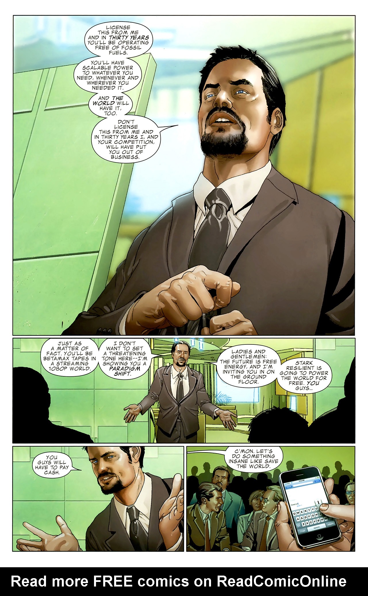 Read online The Invincible Iron Man (2008) comic -  Issue #25 - 41