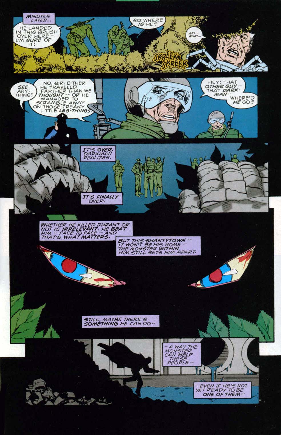 Read online Darkman (1993) comic -  Issue #6 - 22