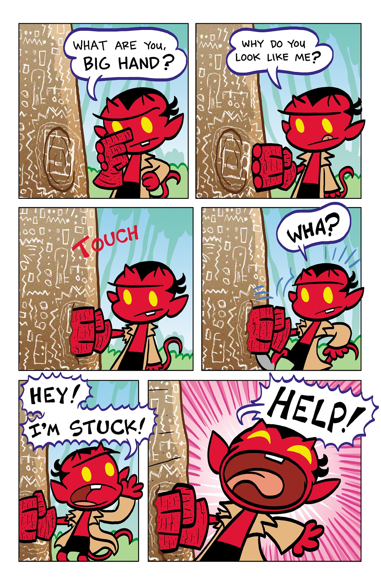 Read online Itty Bitty Hellboy: The Search for the Were-Jaguar! comic -  Issue #3 - 8
