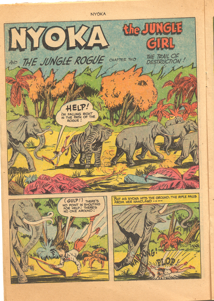 Read online Nyoka the Jungle Girl (1945) comic -  Issue #60 - 16