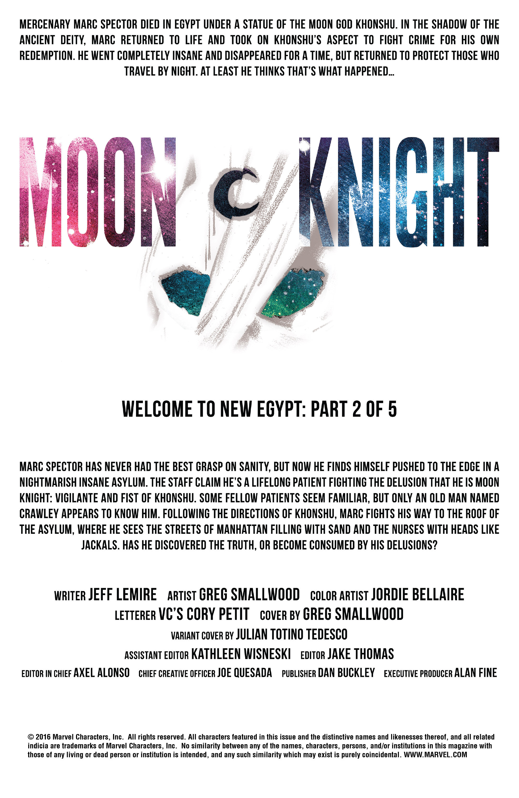 Read online Moon Knight (2016) comic -  Issue #2 - 2