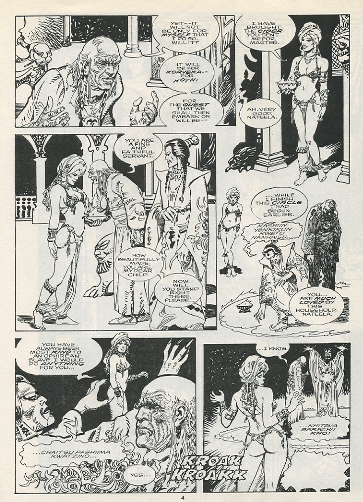 Read online The Savage Sword Of Conan comic -  Issue #217 - 6