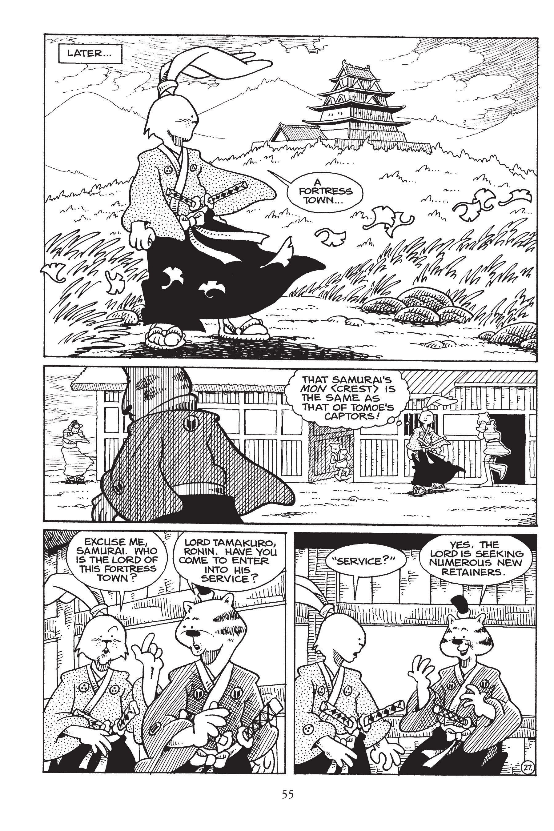 Read online Usagi Yojimbo (1987) comic -  Issue # _TPB 4 - 56