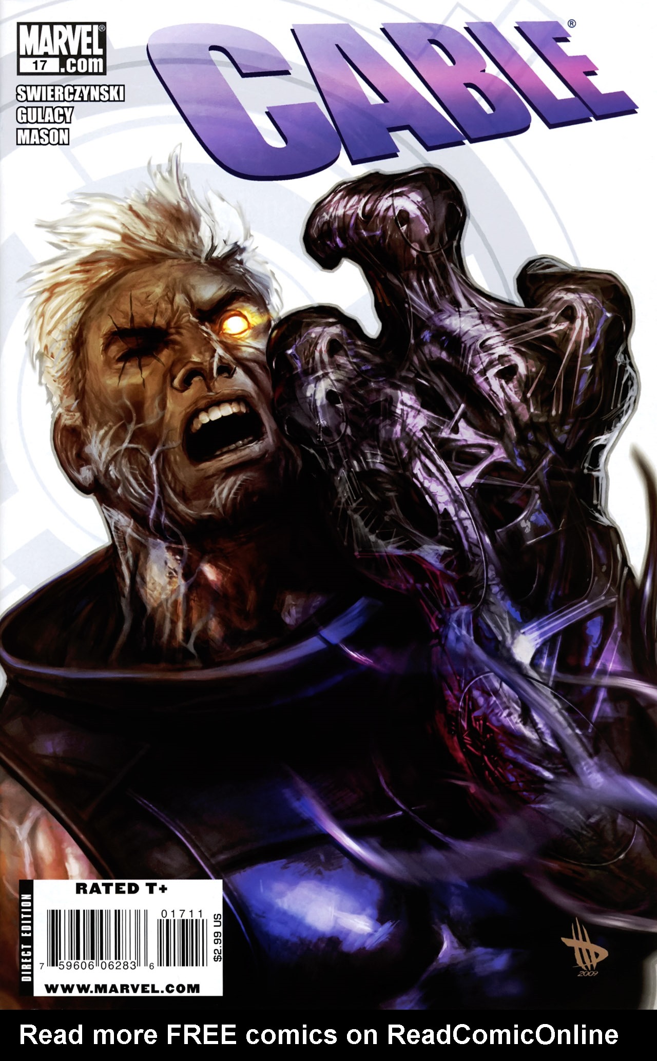 Read online Cable (2008) comic -  Issue #17 - 1