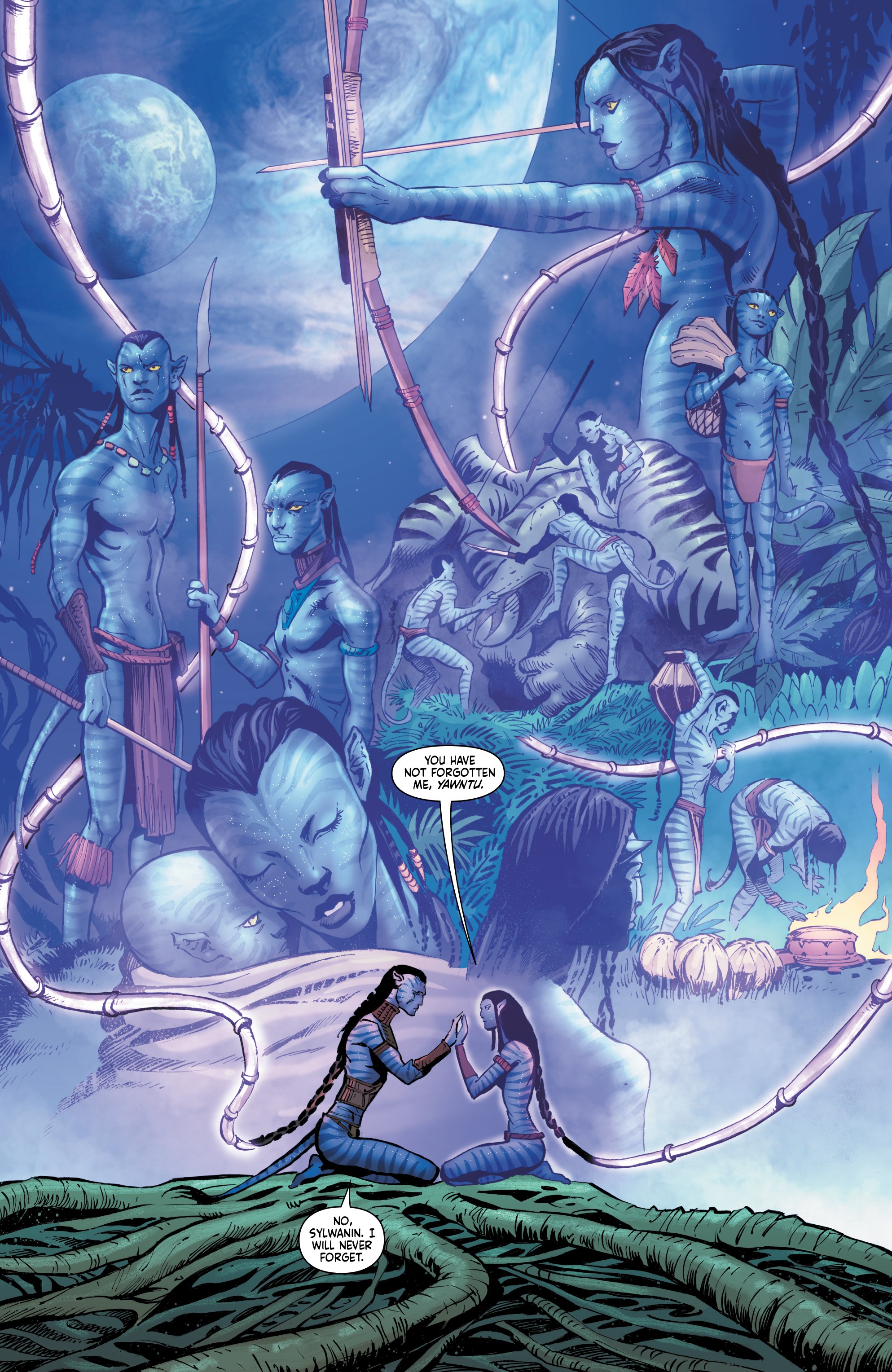 Read online Avatar: Tsu'tey's Path comic -  Issue #2 - 13