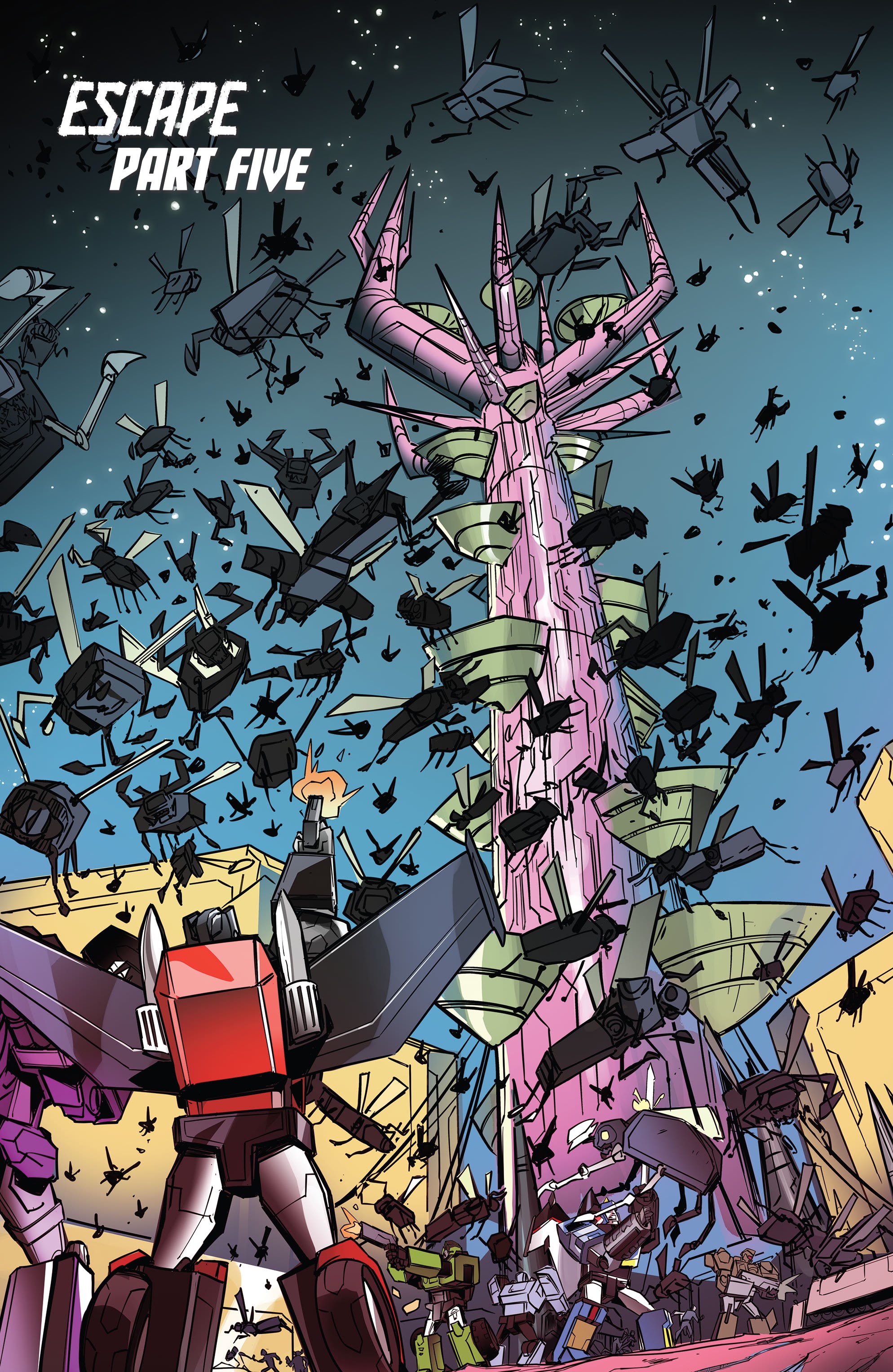 Read online Transformers: Escape comic -  Issue #5 - 6
