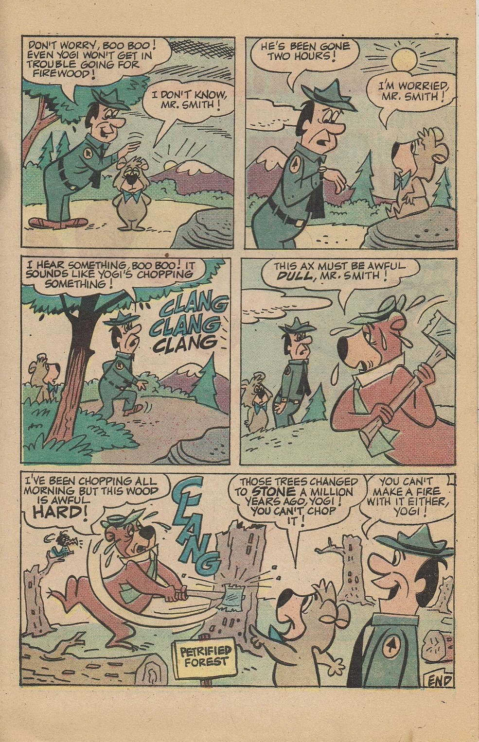 Read online Yogi Bear (1970) comic -  Issue #25 - 29