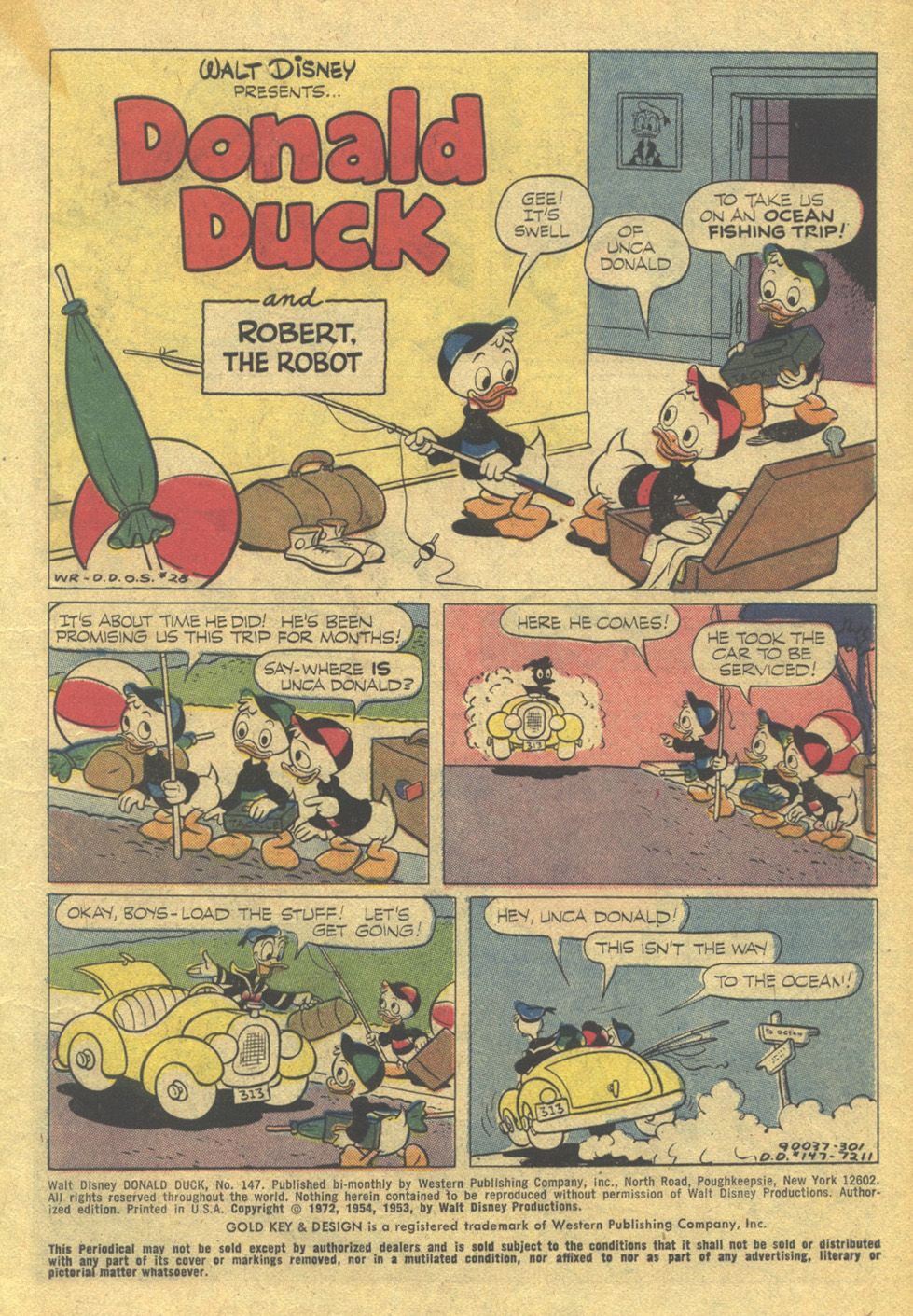 Read online Donald Duck (1962) comic -  Issue #147 - 3