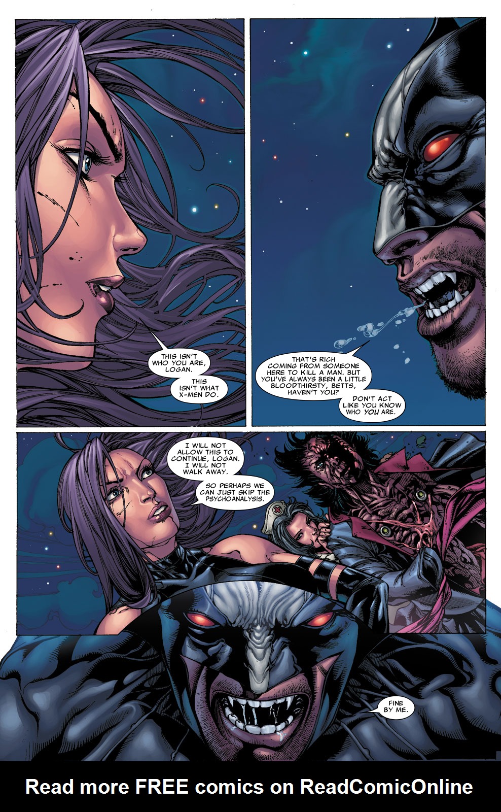 Read online Psylocke comic -  Issue #4 - 7