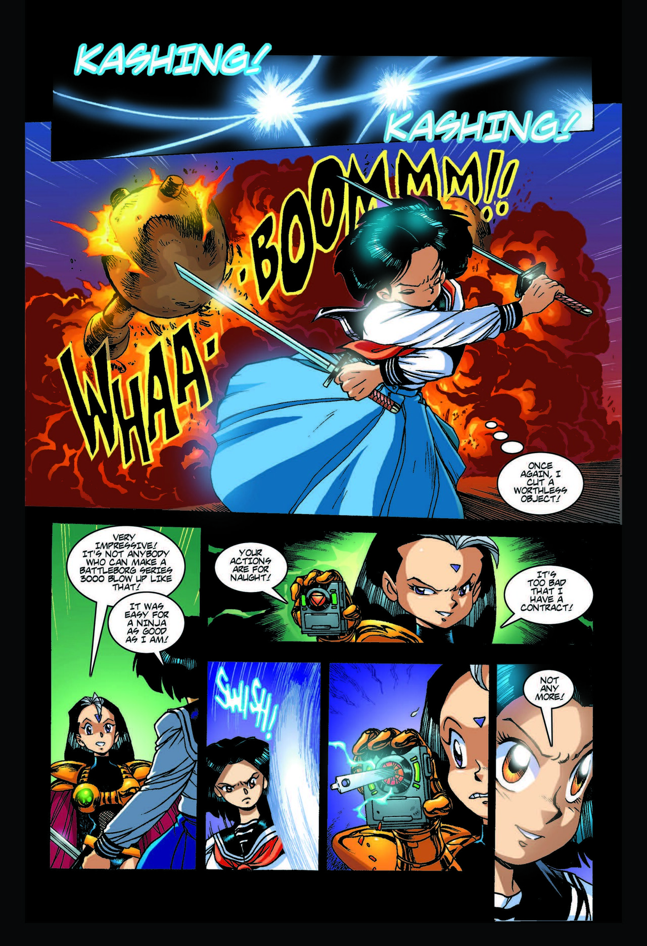 Read online Ninja High School Version 2 comic -  Issue #8 - 10