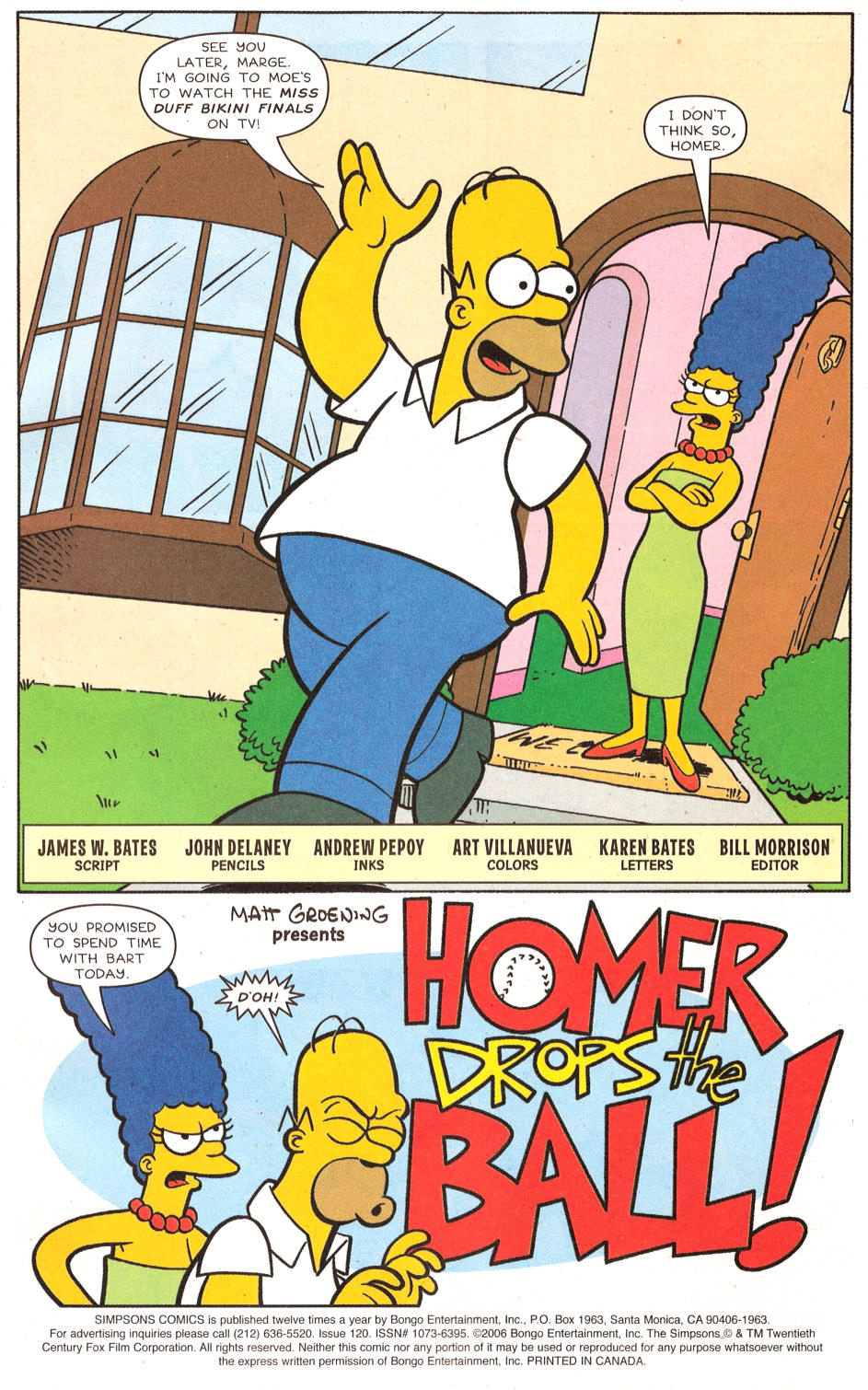 Read online Simpsons Comics comic -  Issue #120 - 2
