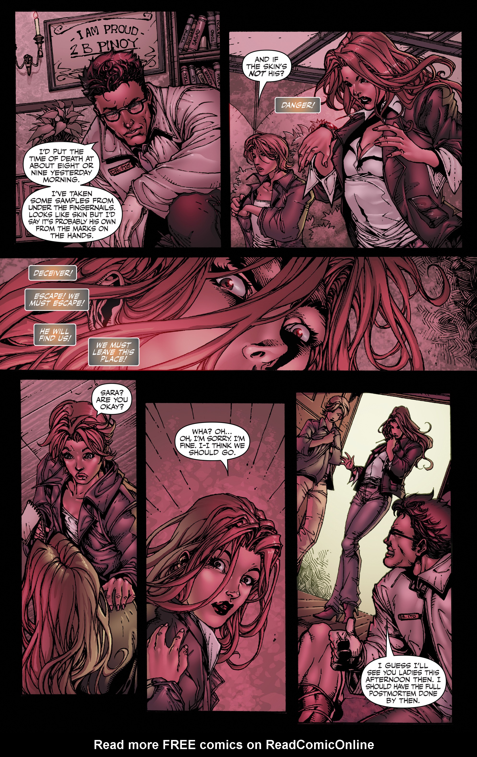 Read online Witchblade: Shades of Gray comic -  Issue #1 - 5