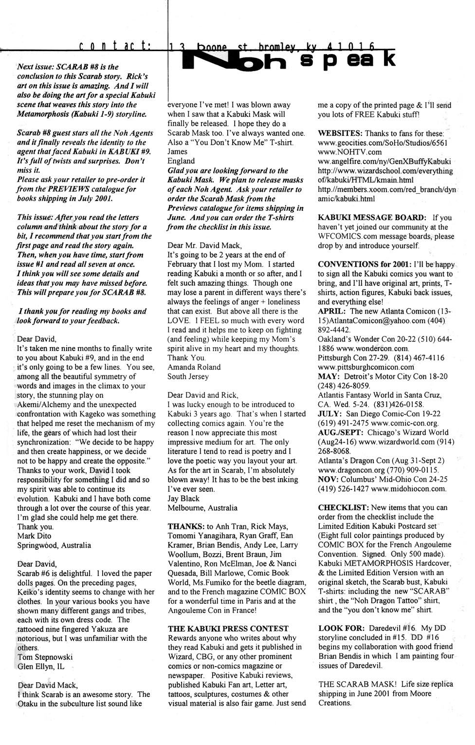 Read online Kabuki Agents: Scarab comic -  Issue #7 - 31