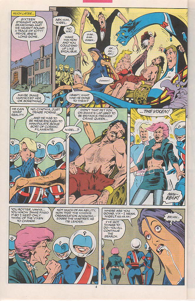 Read online Excalibur (1988) comic -  Issue #56 - 5