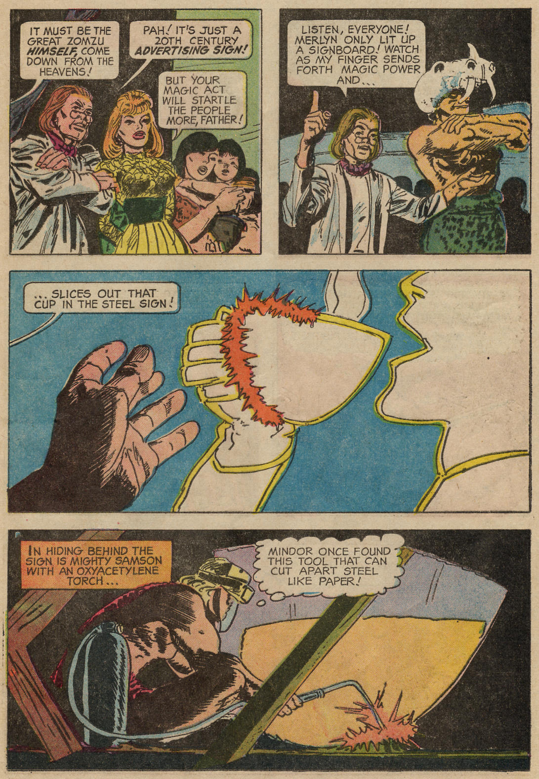 Read online Mighty Samson (1964) comic -  Issue #13 - 23