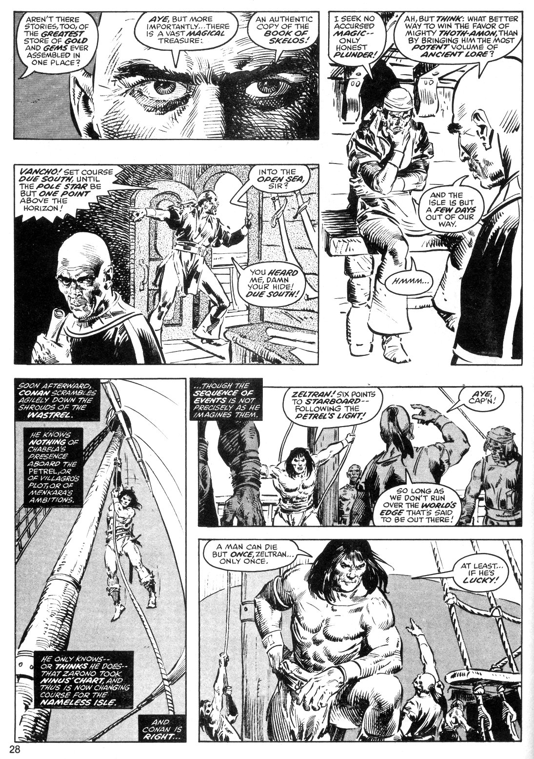 Read online The Savage Sword Of Conan comic -  Issue #40 - 28