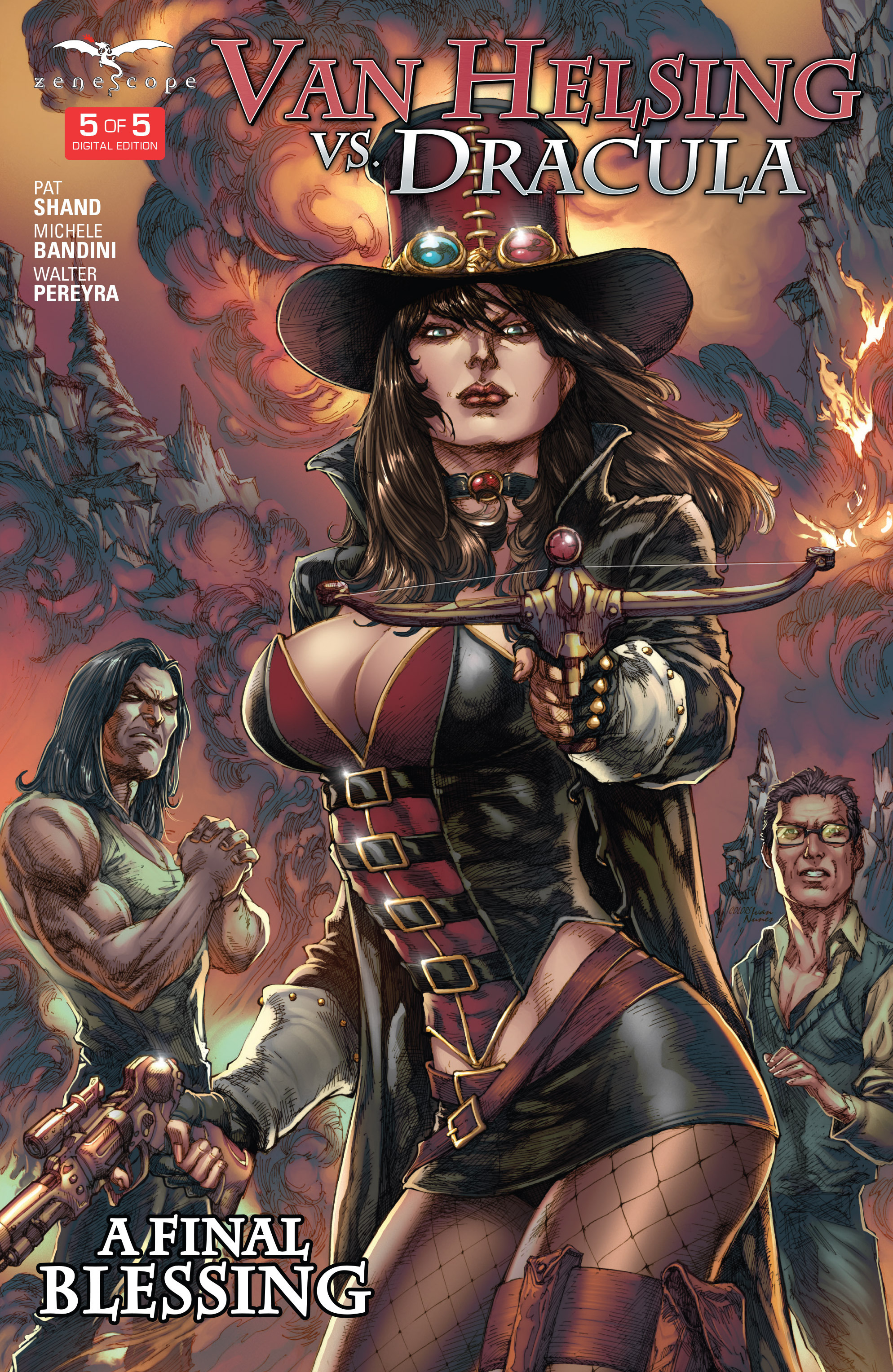 Read online Grimm Fairy Tales presents Van Helsing vs. Dracula comic -  Issue #5 - 1