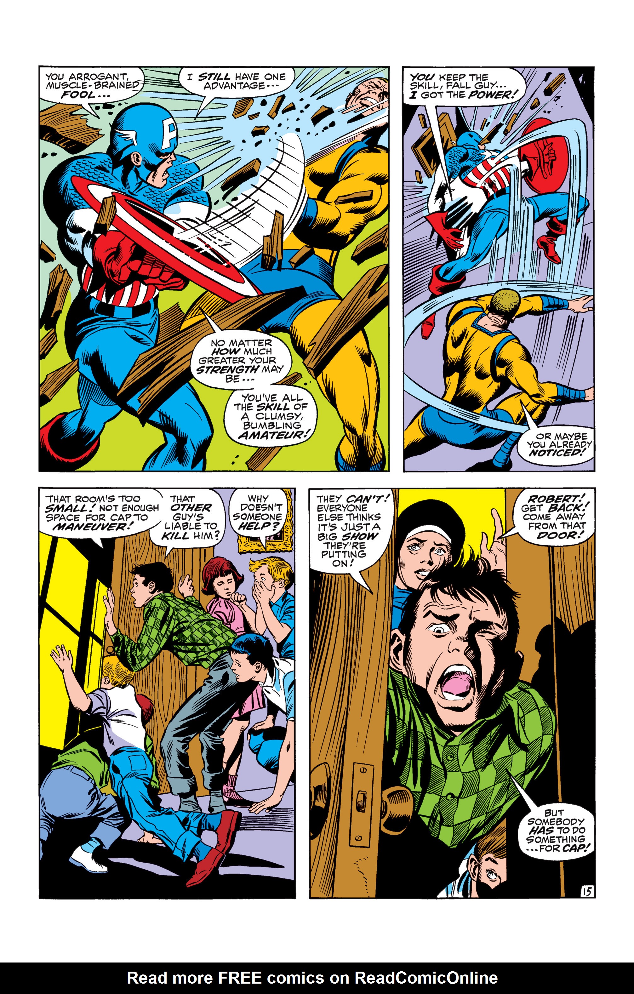 Read online Marvel Masterworks: Captain America comic -  Issue # TPB 4 (Part 2) - 68