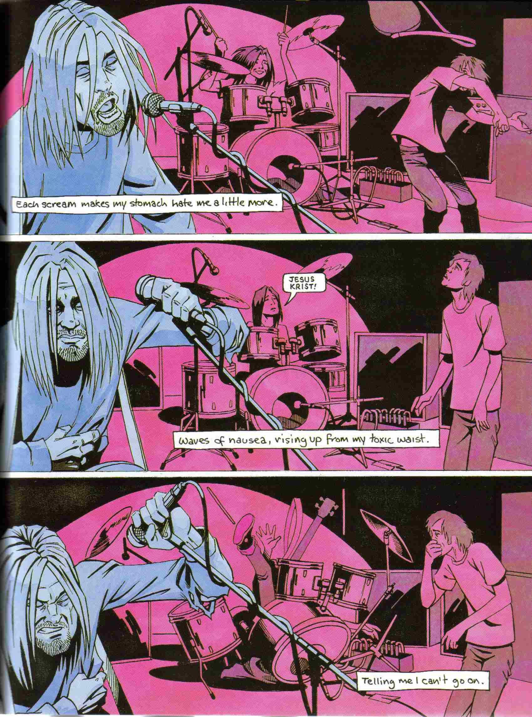 Read online GodSpeed: The Kurt Cobain Graphic comic -  Issue # TPB - 38