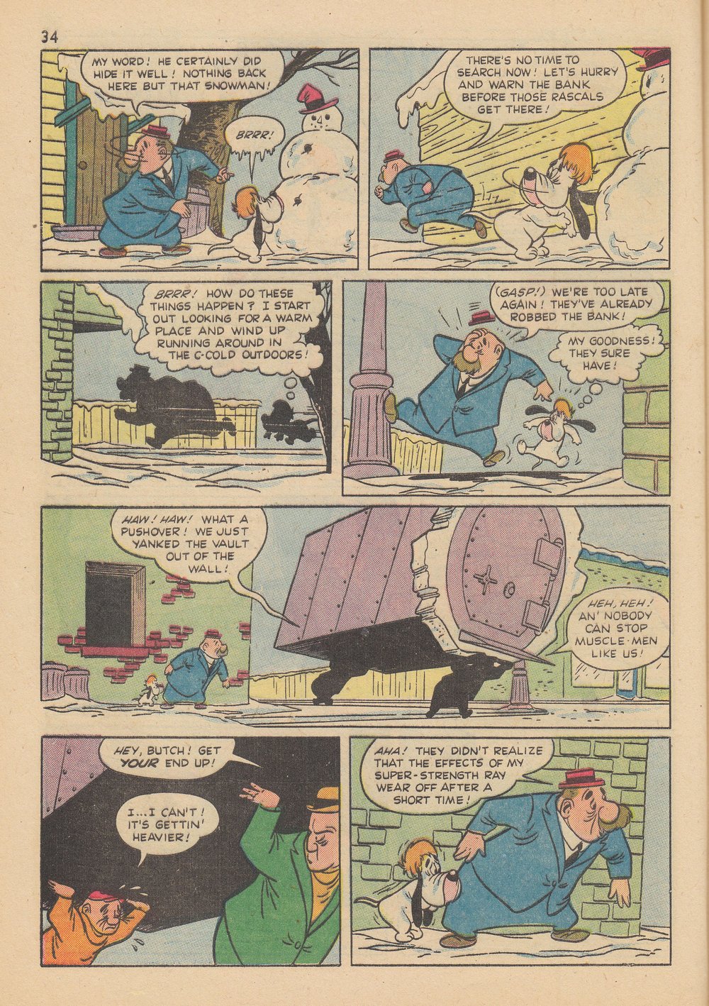 Read online M.G.M.'s Tom and Jerry's Winter Fun comic -  Issue #4 - 37