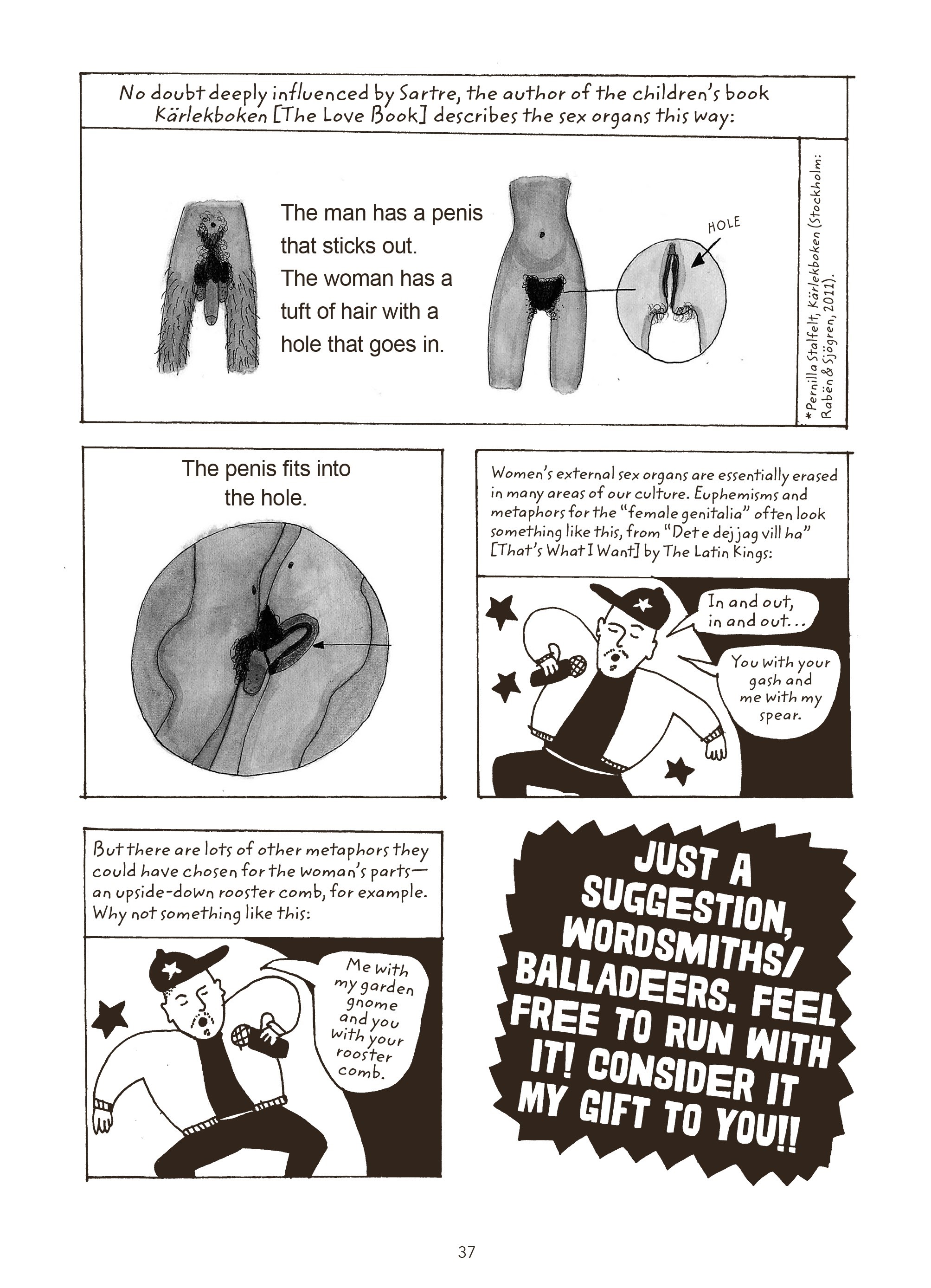 Read online Fruit of Knowledge: The Vulva Vs. The Patriarchy comic -  Issue # TPB - 37
